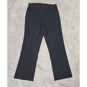 Theory Custom Max 2 Edition Pants 8 (30x27) Navy Stretch Wool Dress Pants USA